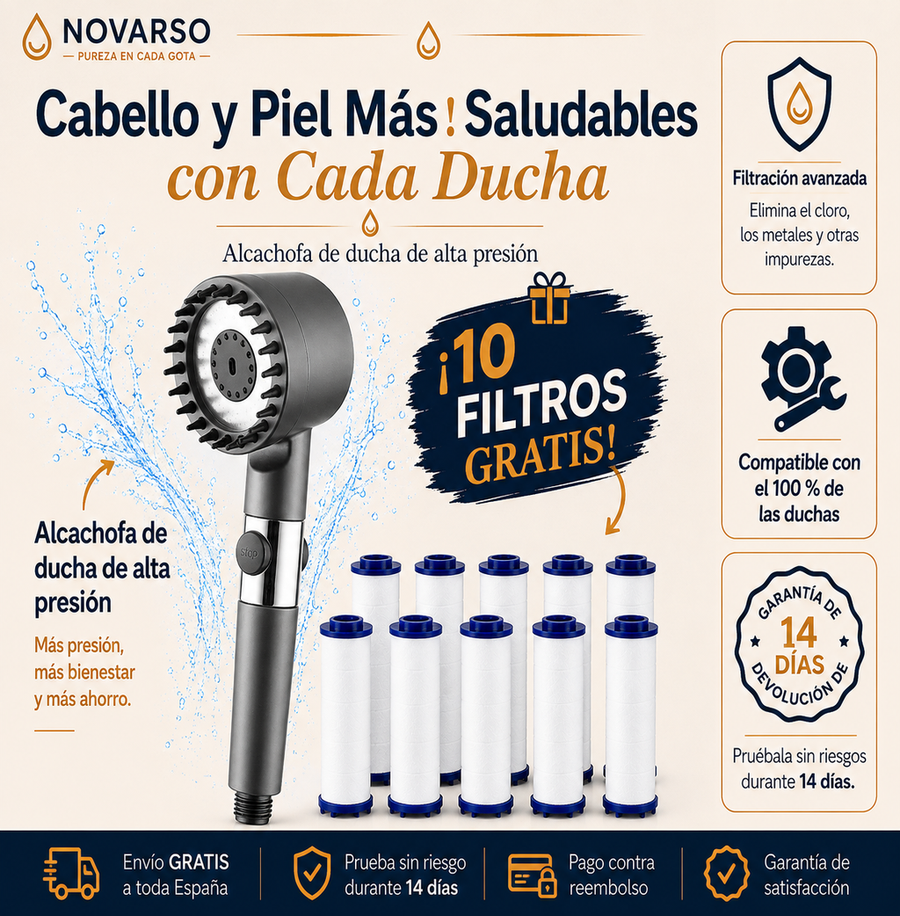 Más fuerza en tu ducha