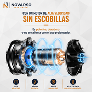 Soplador de aire potente + dos baterías