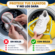 Bolsa para lavar zapatos en lavadora