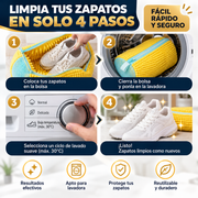 Bolsa para lavar zapatos en lavadora
