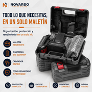 Soplador de aire potente + dos baterías