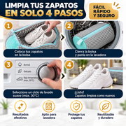 Bolsa para lavar zapatos en lavadora
