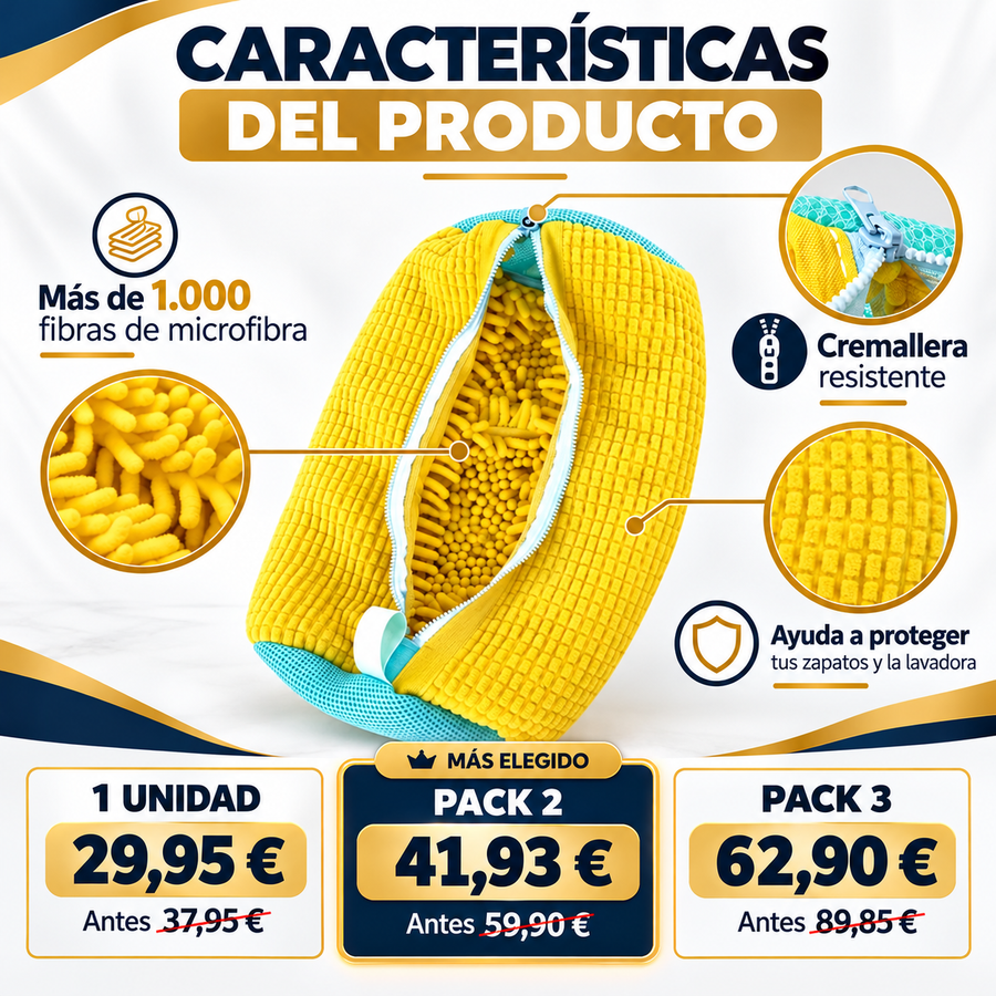 Lava tus zapatillas con más cuidado