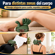 Masajeador shiatsu 4D para cuello y espalda