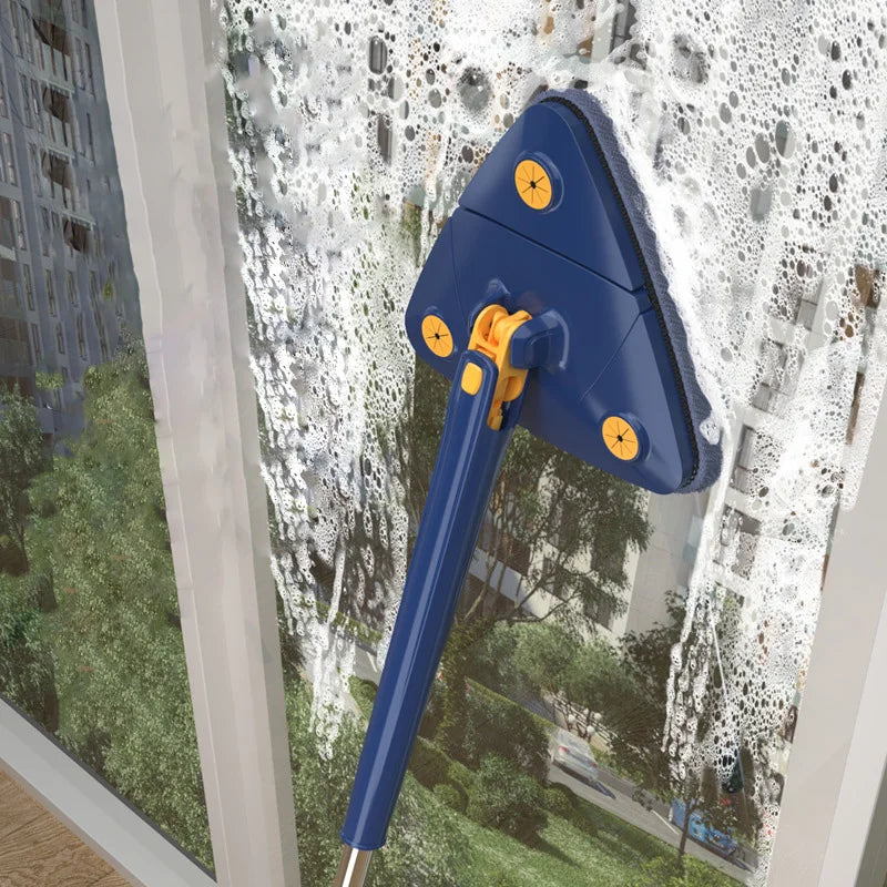 Mopa triangular giratoria 360º para rincones