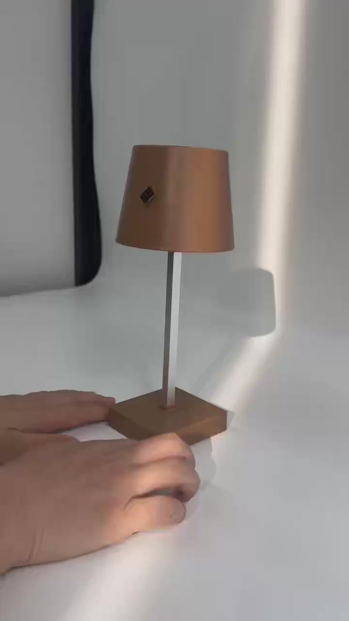 Luz acogedora al toque