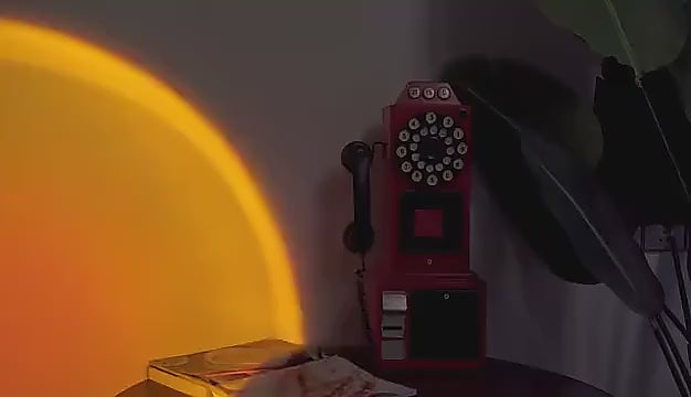 Lámpara Sunset LED USB ajustable