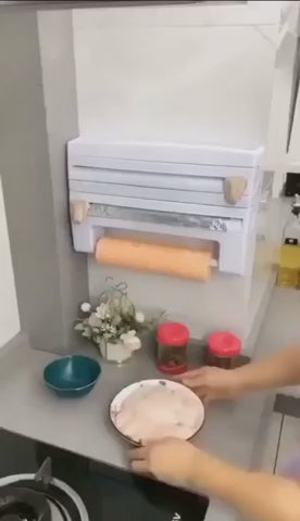 Portarrollos de pared 3 rollos cocina