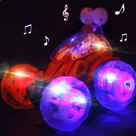 Coche RC con luces y acrobacias