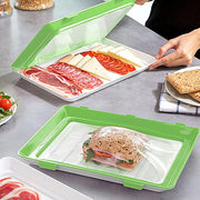 Bandejas apilables con tapa hermética