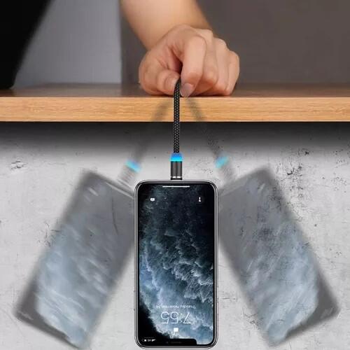 Cable USB 3 en 1 imán para cargar fácil