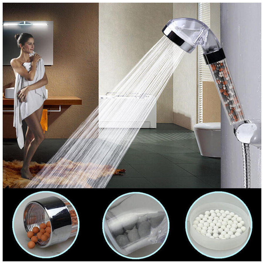Ducha ecológica con filtro mineral
