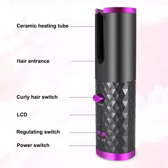 Rizador automático portátil para ondas fáciles
