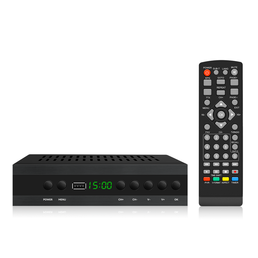 Receptor TDT 1080p con USB y PVR