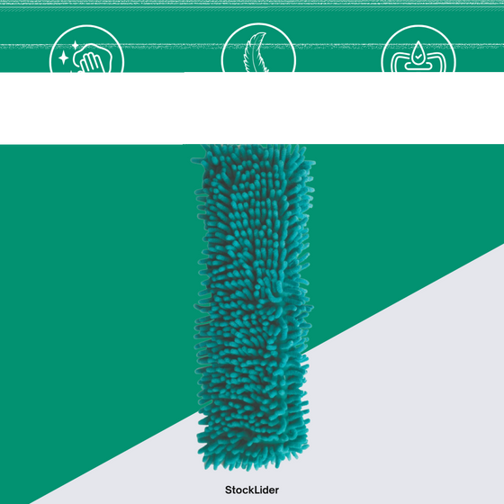 Recambio de mopa chenilla de microfibra