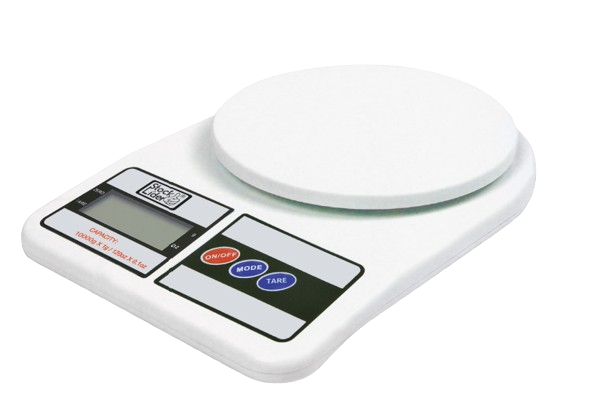 Báscula electrónica precisa y compacta