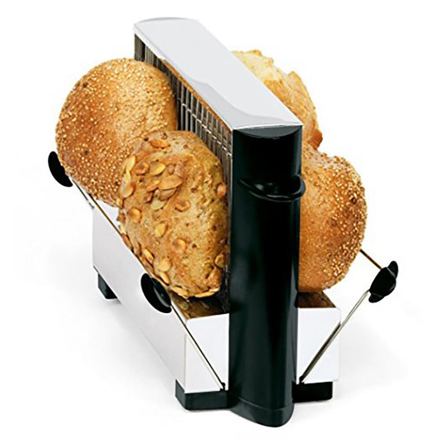 Tostador multipan vertical de acero inoxidable