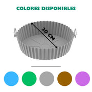 Bandeja de silicona para freidora de aire