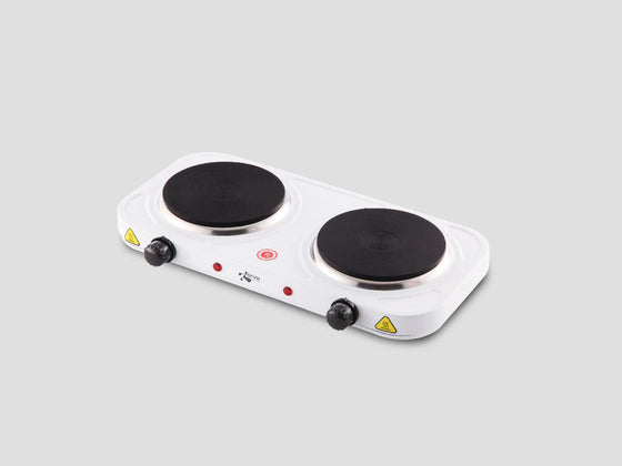 Cocina eléctrica portátil doble compacta