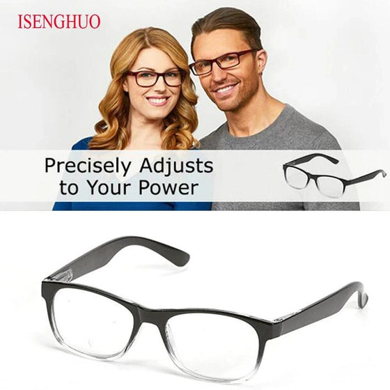 Gafas multifocales autoenfoque cómodas