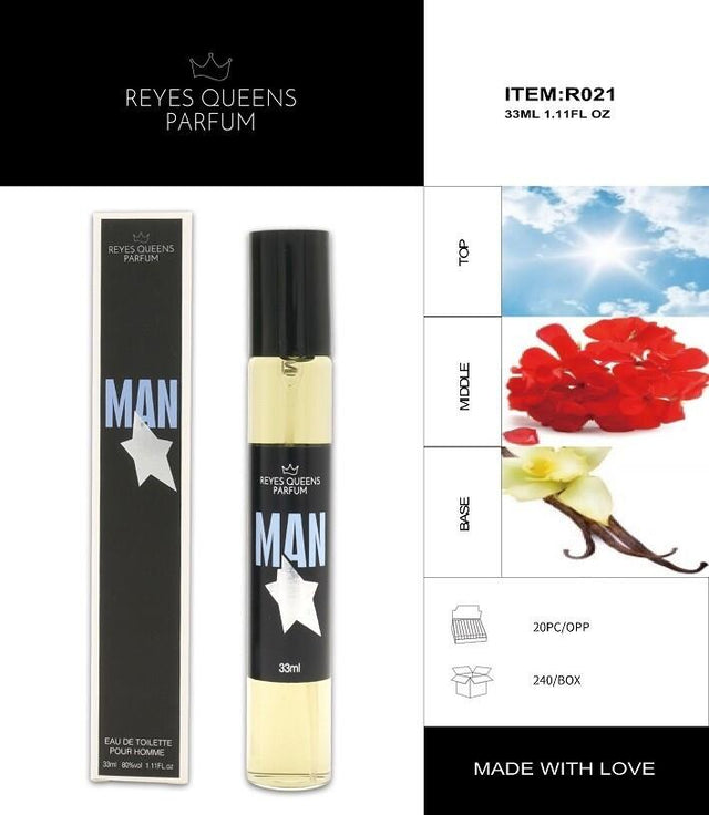 Perfume hombre 33ml compacto y elegante