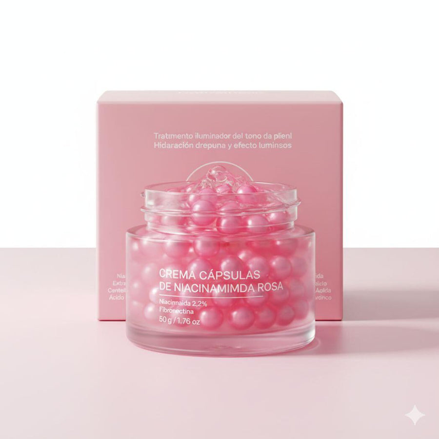 Glow coreano en una crema