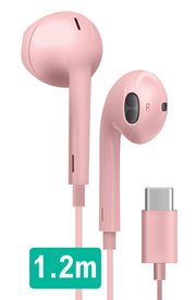 Auriculares Tipo C con micrófono HD