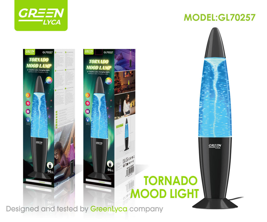 Un tornado de luz en tu rincón