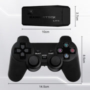 Consola retro 4K para TV con 2 mandos