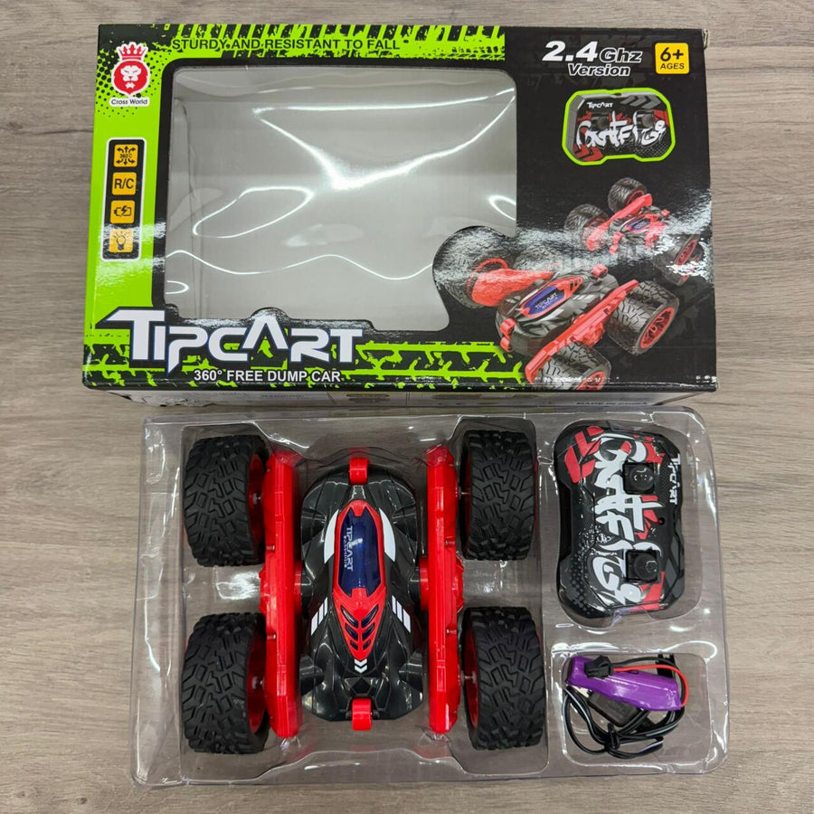 Coche TipCart radiocontrol 360 con luces