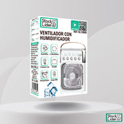 Ventilador con humidificador USB portátil