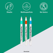 Rotuladores acrílicos 24 colores