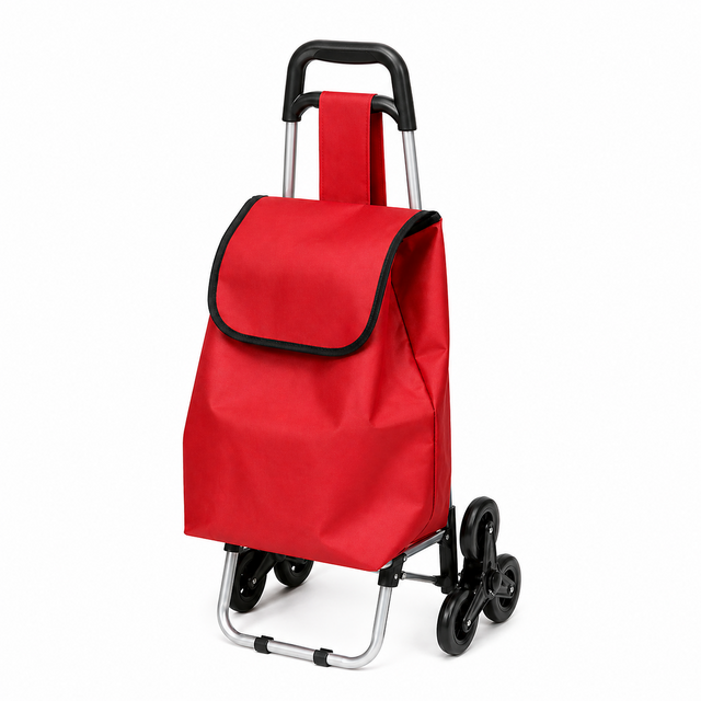 Carro de compra 3 ruedas plegable