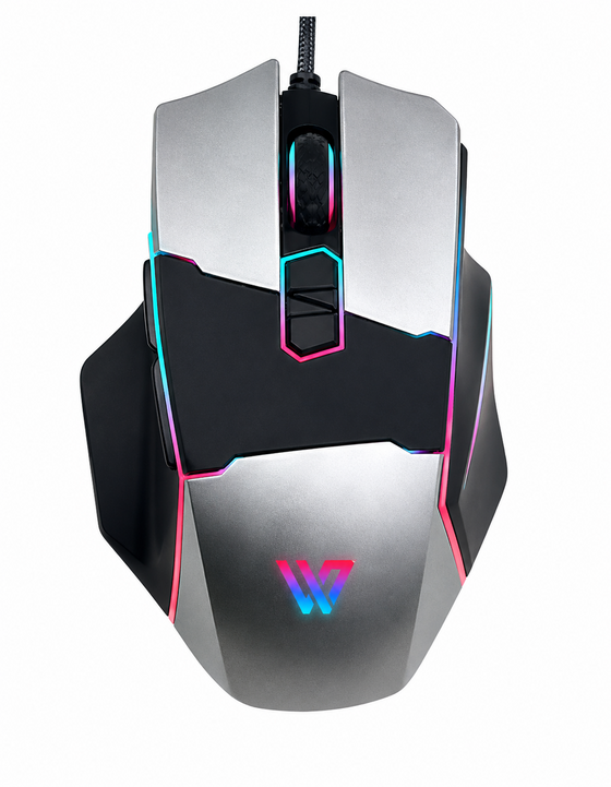 Pack Ratón Gaming RGB con Alfombrilla
