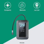 Inflador portátil para coche y moto