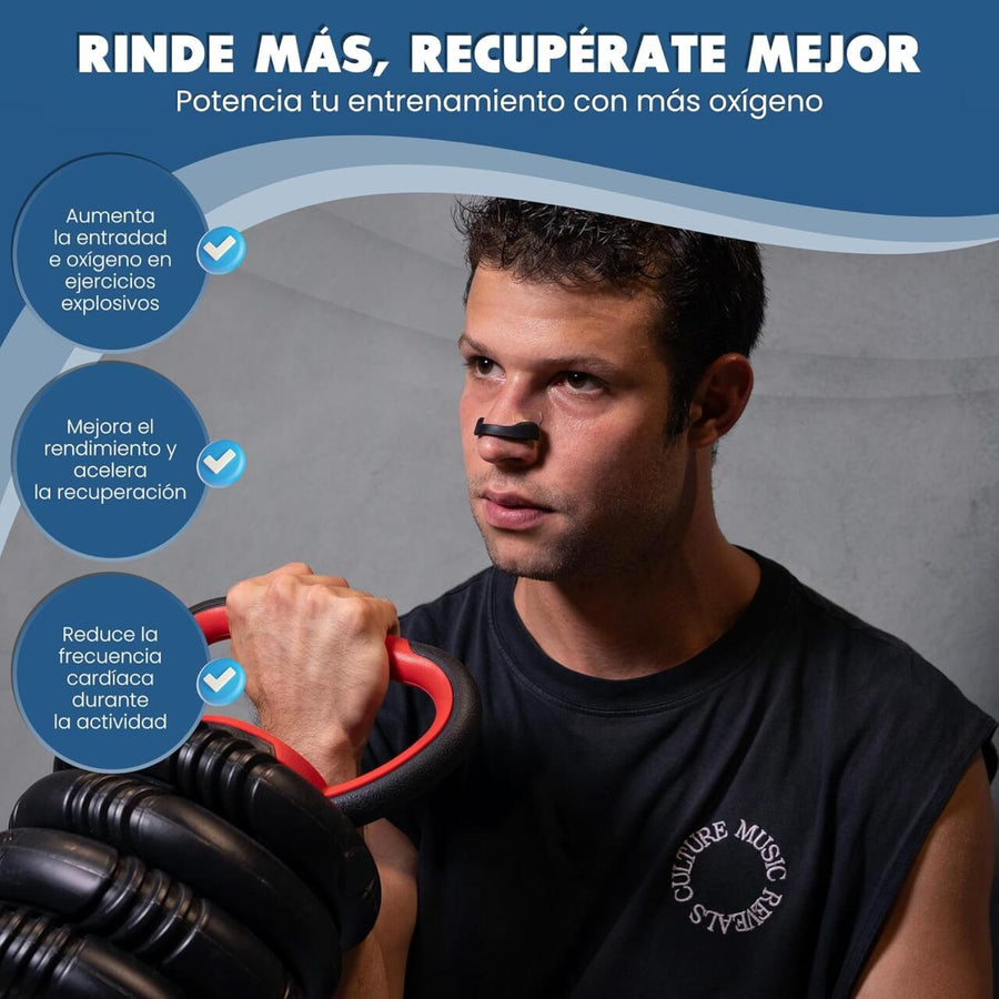 Tiras Nasales Magnéticas Antirronquidos