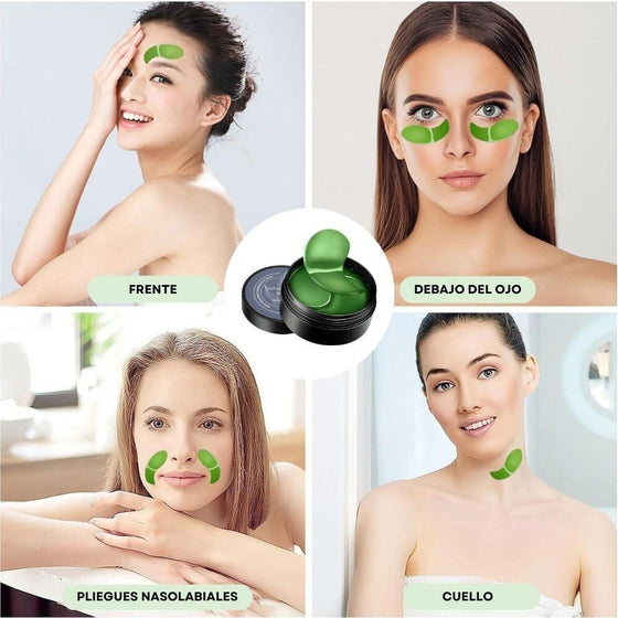Parche para ojos de colágeno hidratante