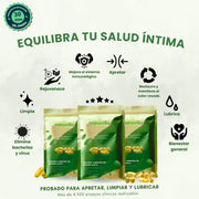 Cápsulas íntimas mal olor y frescura