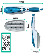 Plancha de vapor vertical compacta