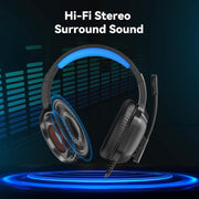 Auriculares gaming A36 con micrófono