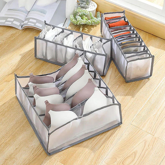 Organizadores ropa interior cómoda 6 uds