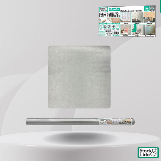 Rollo adhesivo pared y muebles 45x2 m