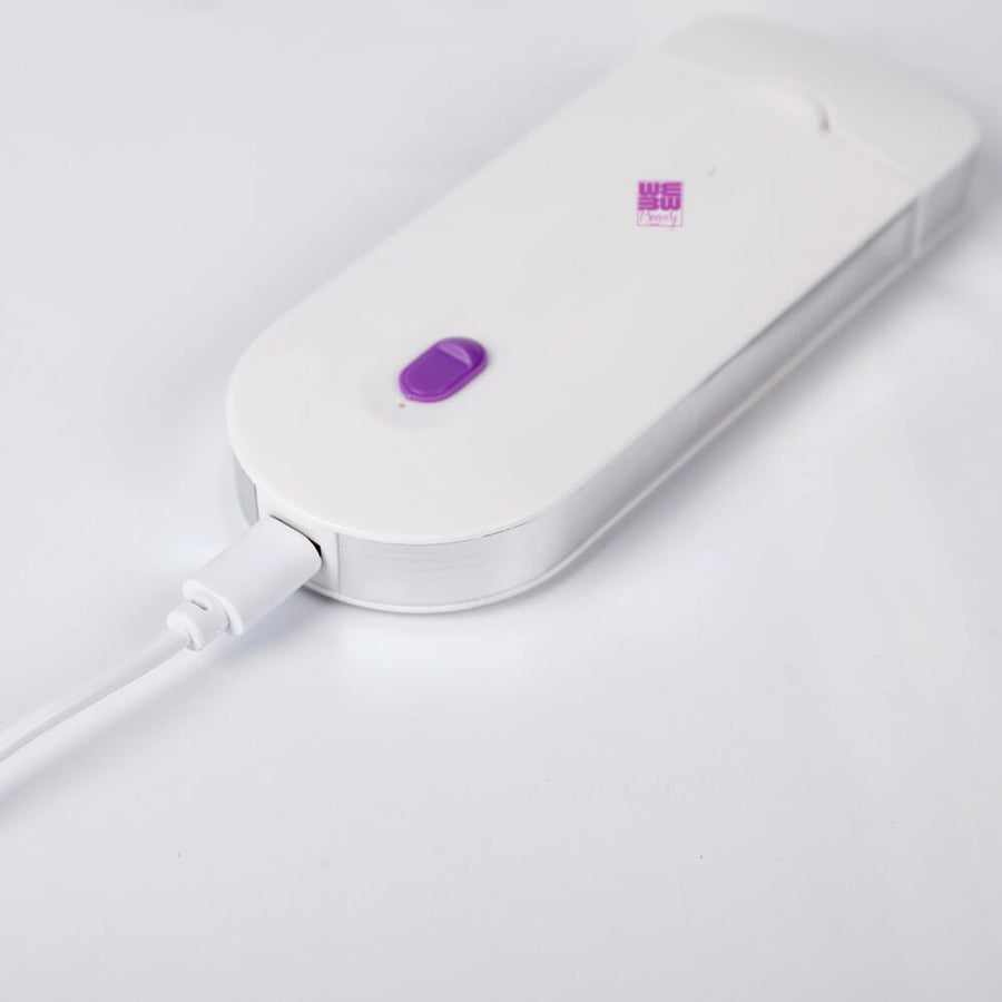 Depiladora recargable USB con sensor