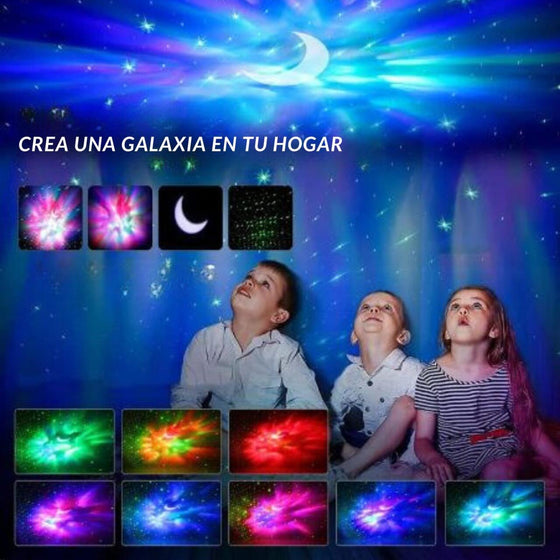 Proyector Astronauta galaxia con altavoz