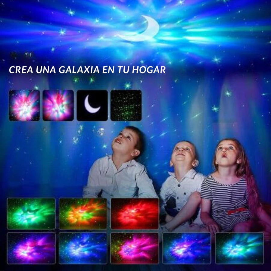 Proyector Astronauta galaxia con altavoz