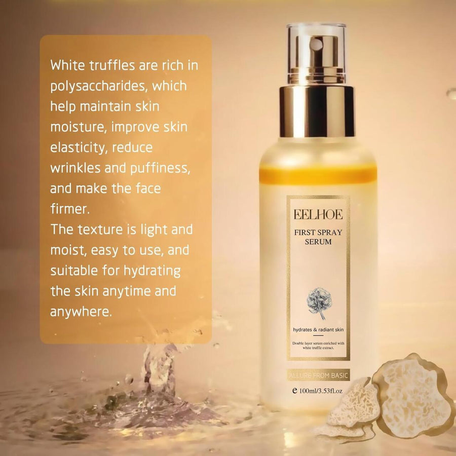 Bruma facial hidratante con trufa blanca