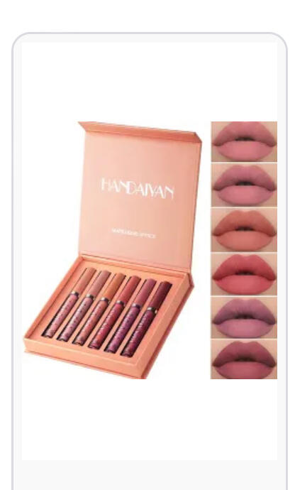 Pack 6 labiales Handaiyan Lips