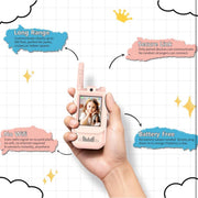 Walkie talkie para niños fácil y divertido