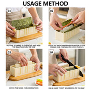 Molde para sushi fácil y limpio