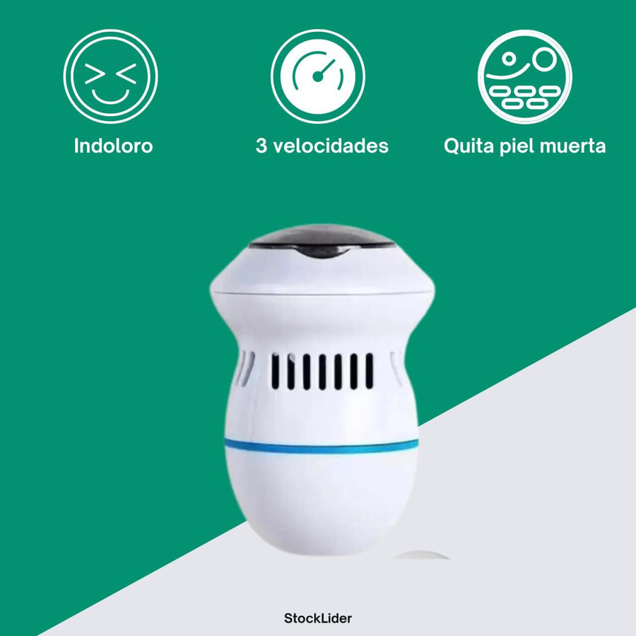Quitacayos eléctrico para pies suaves